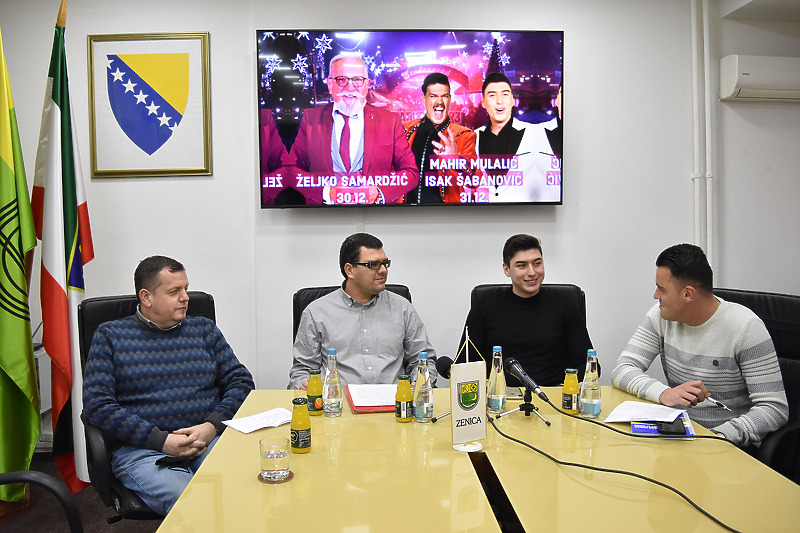 Miroljub Mijatović, Nandino Škrbić, Mahir Mulalić i Dino Pašalić (Foto: Klix.ba)