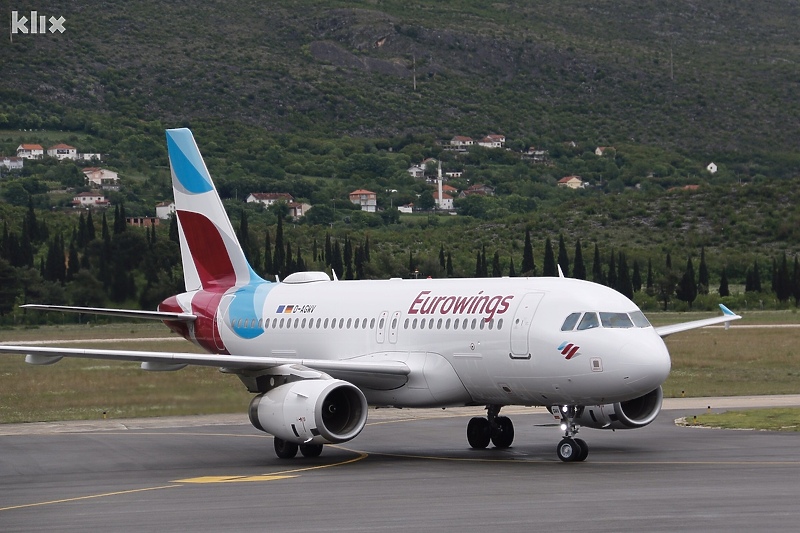Eurowings ranije imao letove od Štutgarta i Diseldorfa do Mostara (Foto: Arhiv/Klix.ba)