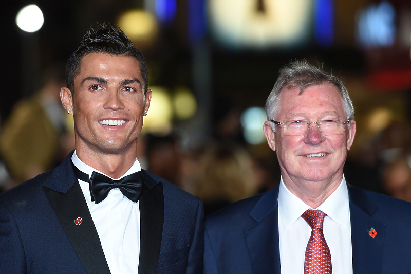 Cristiano Ronaldo i Sir Alex Ferguson (Foto: EPA-EFE)