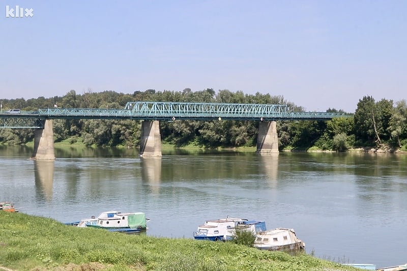Rijeka Sava u Brčkom (Foto: A. K./Klix.ba)