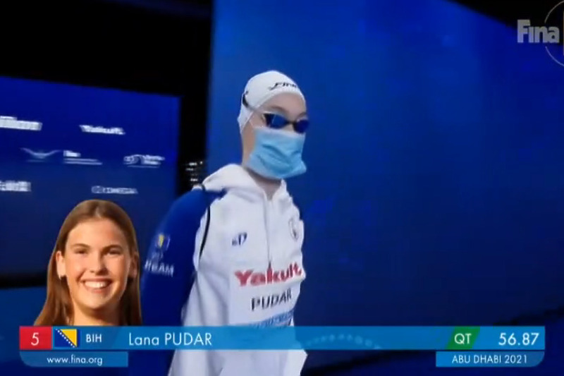 Mlada Mostarka prošla je u finale Svjetskog prvenstva (Foto: Screenshot/Fina TV)