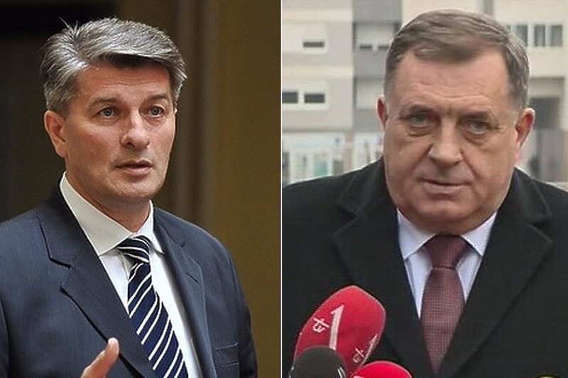 Šemsudin Mehmedović i Milorad Dodik