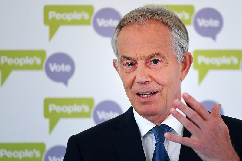 Tony Blair, bivši premijer Velike Britanije (Foto: EPA-EFE)