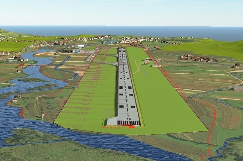 Planirani izgled aerodroma u Bihaću