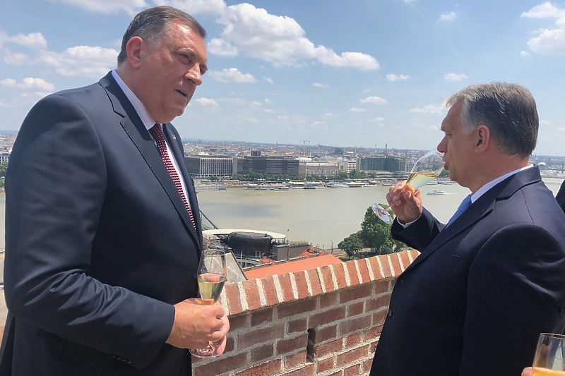 Dodik i Orban u Budimpešti
