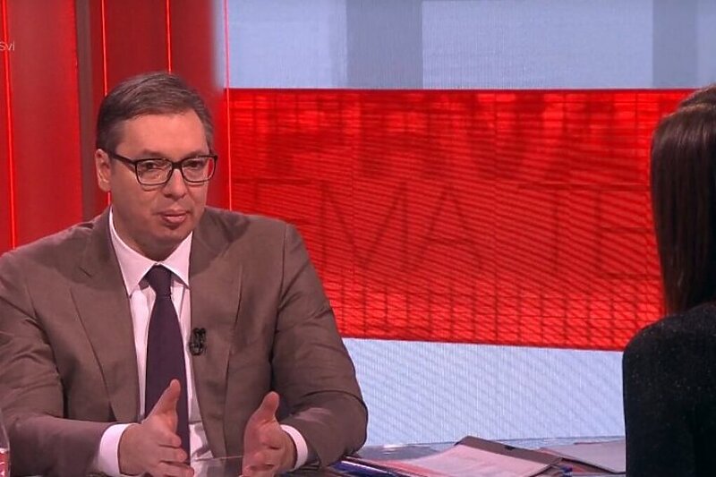 Vučić gostuje u programu TV Prva