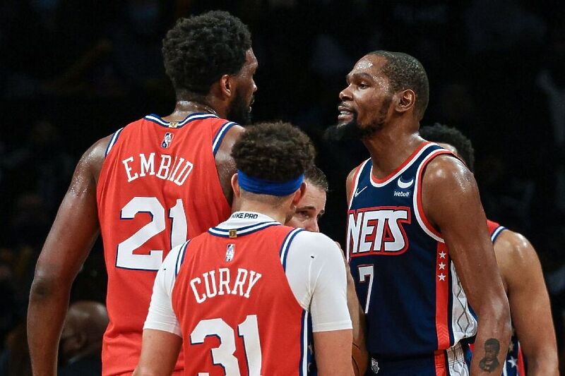 Joel Embiid i Kevin Durant