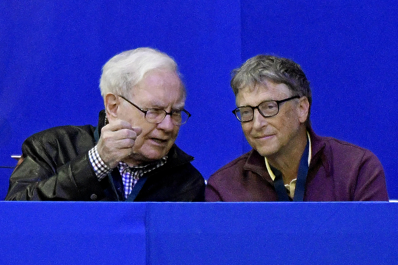 Warren Buffett i Bill Gates (Foto: EPA-EFE)