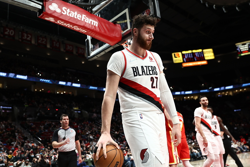 Nurkić na meču protiv Atlante (Foto: Portland Trail Blazers)