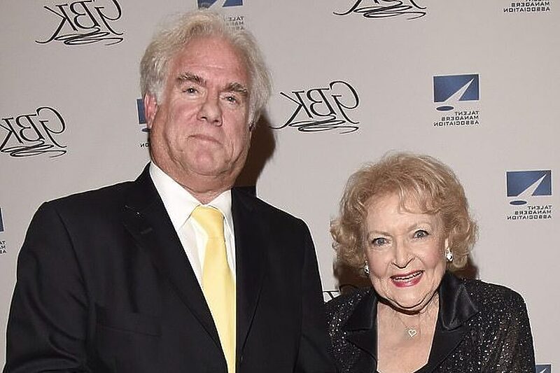 Jeff Witjas i Betty White (Foto: Daily Mail)