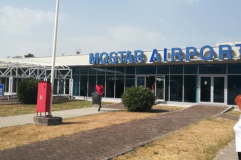 U 2020. godini kroz aerodrom prošla 1.944 putnika/Foto: Mostarski aerodrom (Facebook)