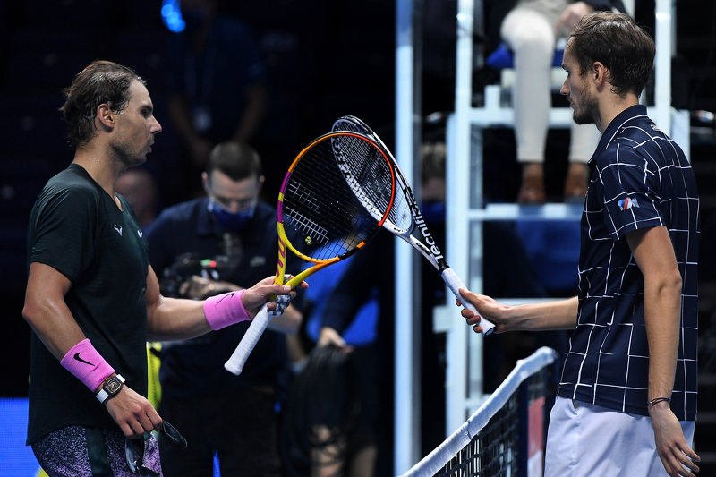 Rafael Nadal i Daniil Medvedev (Foto: EPA-EFE)