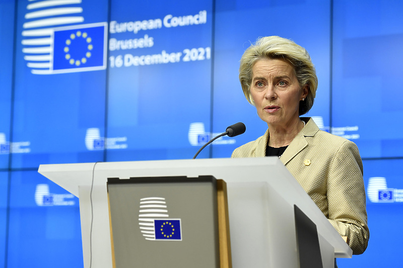 Predsjednica Evropske komisije Ursula von der Leyen (Foto: EPA-EFE)