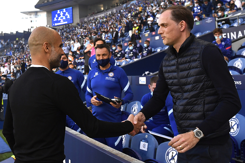 Pep Guardiola i Thomas Tuchel (Foto: EPA-EFE)