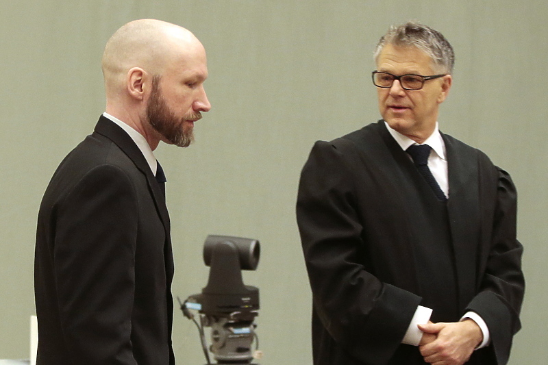 Anders Breivik (Foto: EPA-EFE)