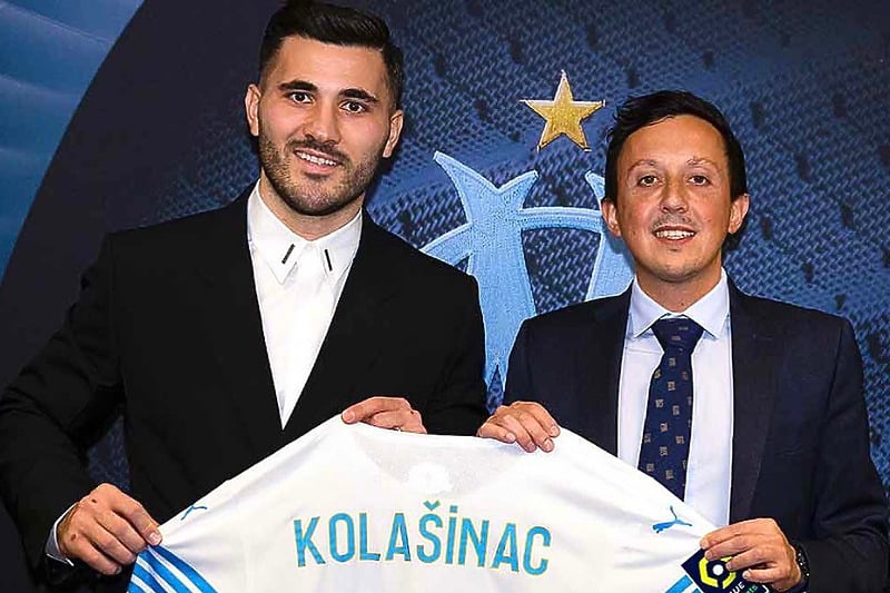 Kolašinac je stigao kao slobodan igrač (Foto: Olympique Marseille)