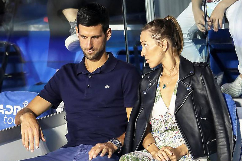 Novak sa suprugom Jelenom (Foto: Adria Tour)