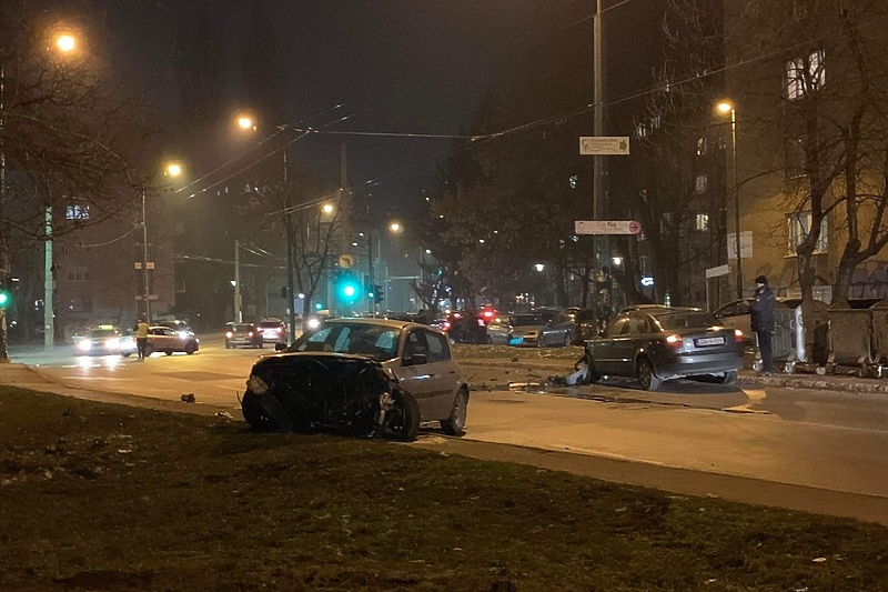 Saobraćajna nesreća u Zagrebačkoj ulici u Sarajevu (Foto: I. L./Klix.ba)