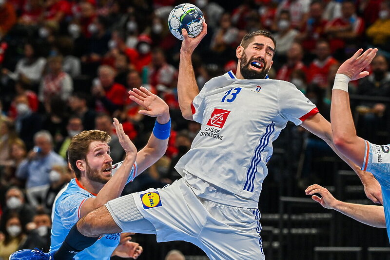 Nikola Karabatić na utakmici Francuske i Nizozemske (Foto: EPA-EFE)