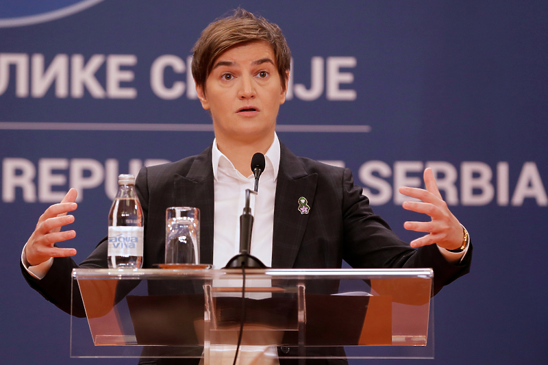 Ana Brnabić, premijerka Srbije (Foto: EPA-EFE)