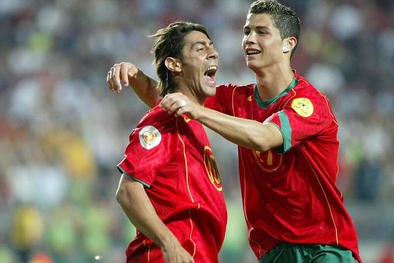 Rui Costa je od početka vjerovao da je Ronaldo predodređen za velike stvari (Foto: Twitter)