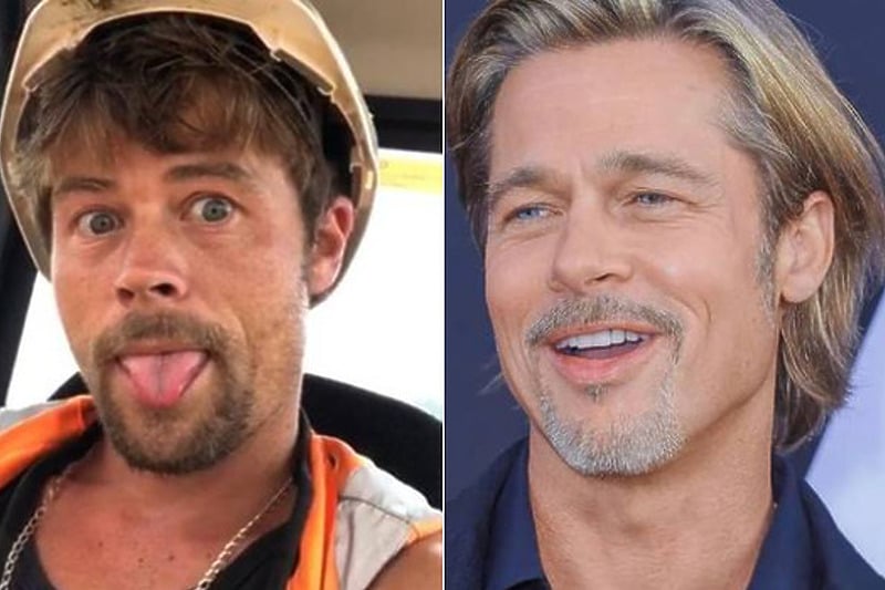 Dvojnik Brad Pitta (Foto: Instagram)