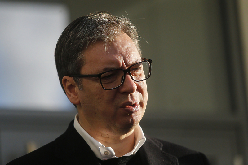 Aleksandar Vučić, predsjednik Srbije (Foto: EPA-EFE)