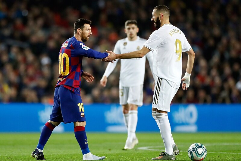 Lionel Messi i Karim Benzema (Foto: EPA-EFE)