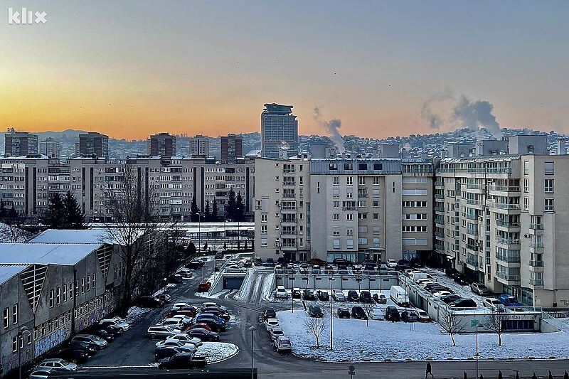 Ledeno jutro u Sarajevu (Foto: I. Š./Klix.ba)