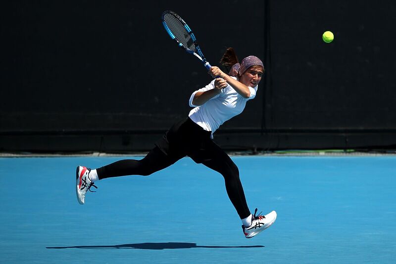 Meshkatolzahra Safi na Australian Openu (Foto: Twitter)