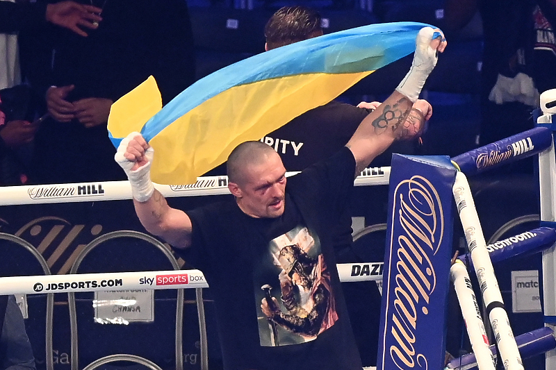 Usyk je odgovorio da je Krim "božiji" kada su ga pitali za mišljenje (Foto: EPA-EFE)