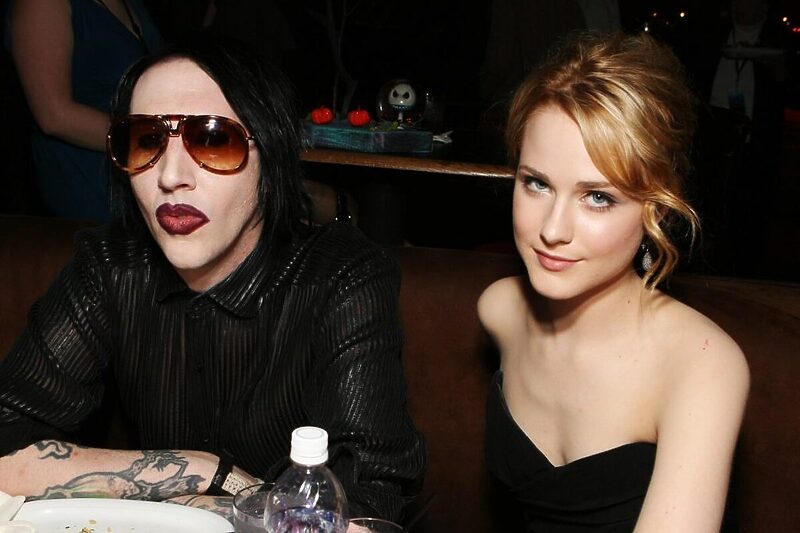 Marilyn Manson i Evan Rachel Wood (Foto: Twitter)