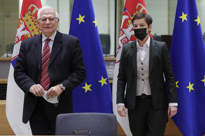 Josep Borrell i Ana Brnabić (Foto: EPA-EFE)