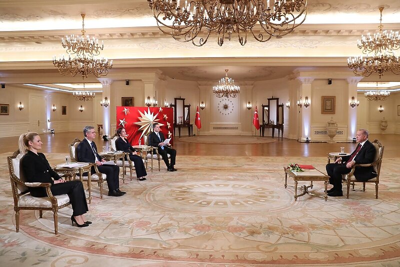 Erdoganom susret s novinarima