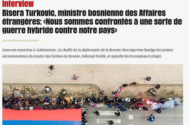 Intervju ministrice Bisere Turković