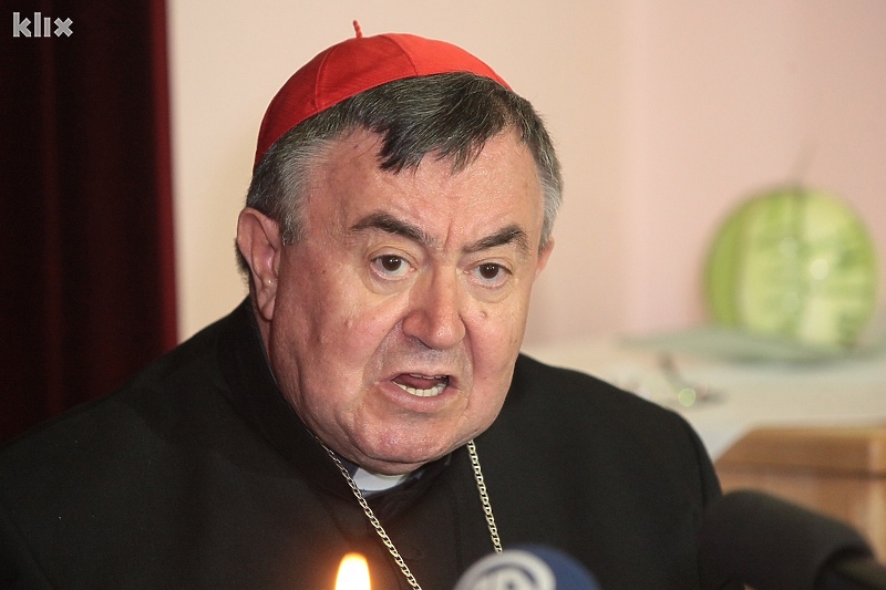 Kardinal Vinko Puljić (Foto: F. K./Klix.ba)