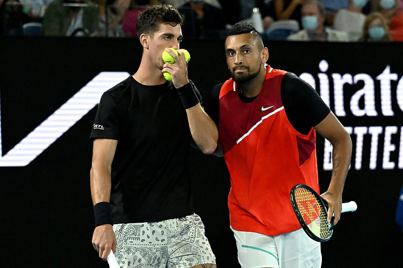 Thanasi Kokkinakis i Nick Kyrgios (Foto: EPA-EFE)