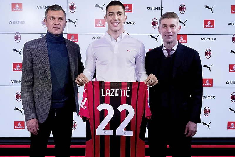 Lazetić je odabrao broj koji je nosio Kaka (Foto: AC Milan)