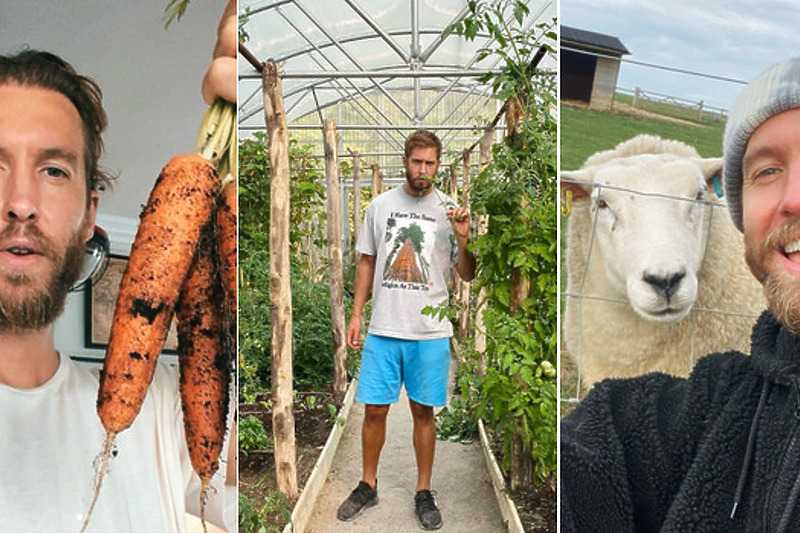 Calvin Harris posvetio se uzgoju na farmi (Foto: Instagram)