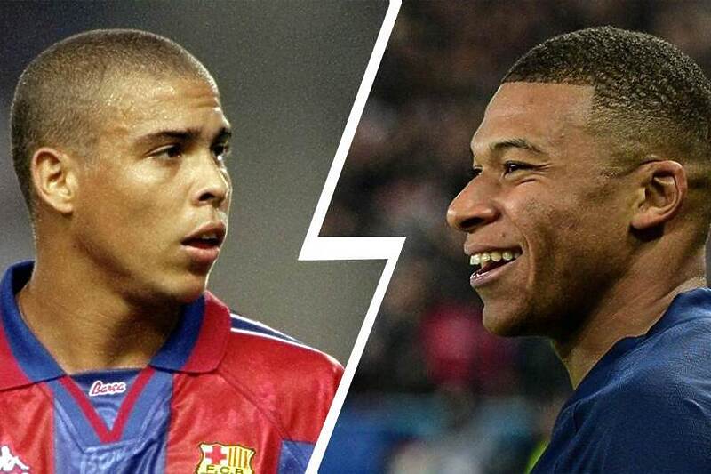 Ronaldo i Mbappe (Foto: Twitter)