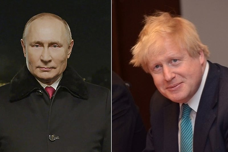 Vladimir Putin i Boris Johnson