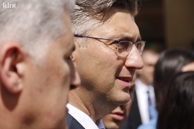 Čović i Plenković (Foto: R. D./Klix.ba)