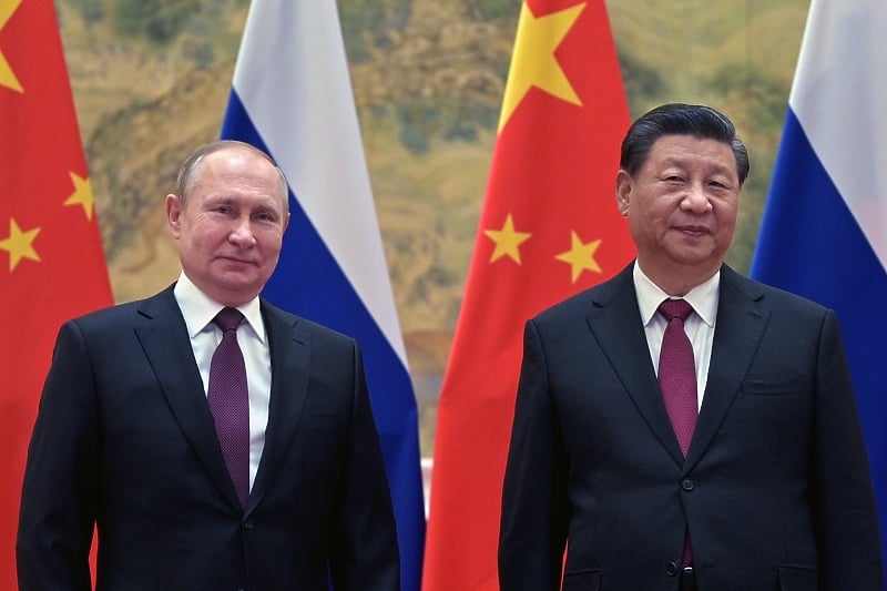 Putin i Xi Jinping tokom sastanka u Pekingu (Foto: EPA-EFE)