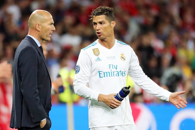 Zinedine Zidane i Cristiano Ronaldo (Foto: EPA-EFE)