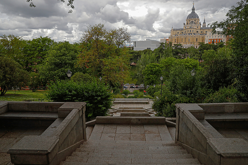 Park Jardin de las Vistillas u Madridu (Foto: EPA-EFE)