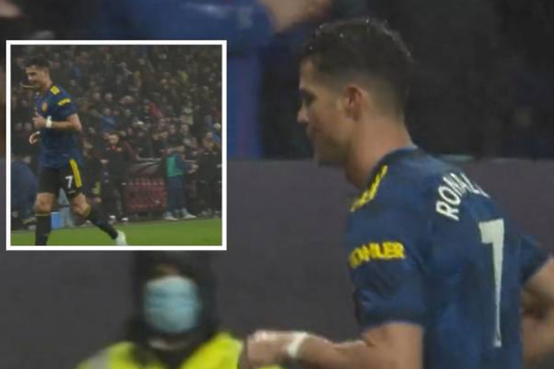 Ronaldo nije uputio pozdrav navijačima (Foto: Screenshot/BT Sport)