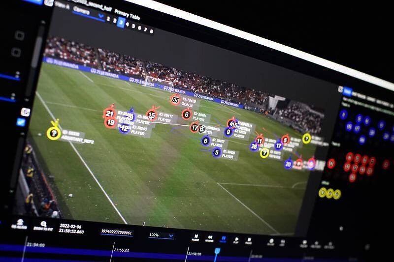 Softver omogućava praćenje svakog igrača na terenu (Foto: Screenshot)