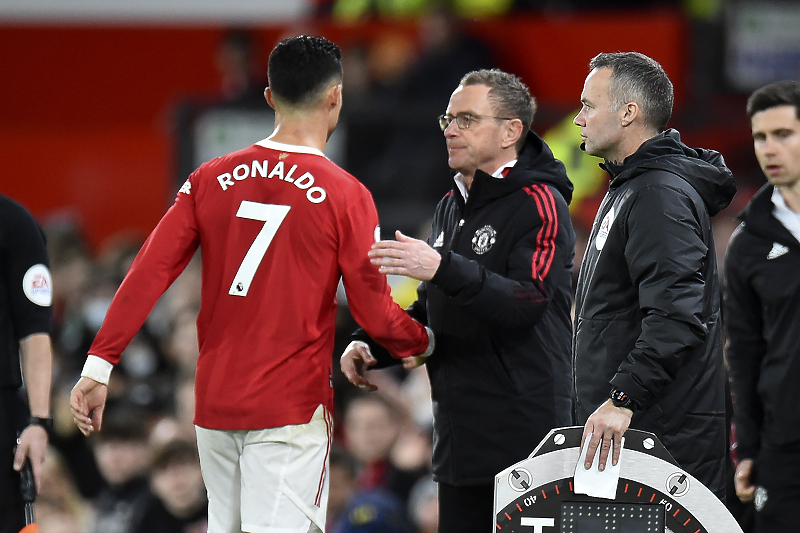 Ronaldo i Rangnick (Foto: EPA-EFE)