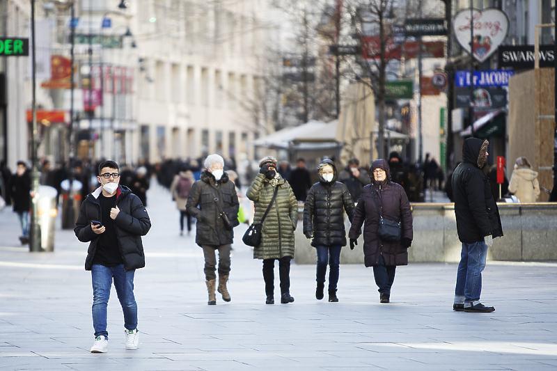Beč oprezniji u ublažavanju epidemioloških mjera (Foto: EPA-EFE)