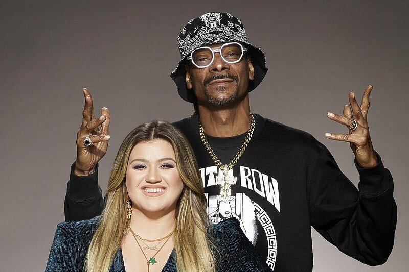 Snoop Dogg i Kelly Clarkson (Foto: Twitter)